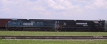 NS 8328 & 6133 lead a train northbound